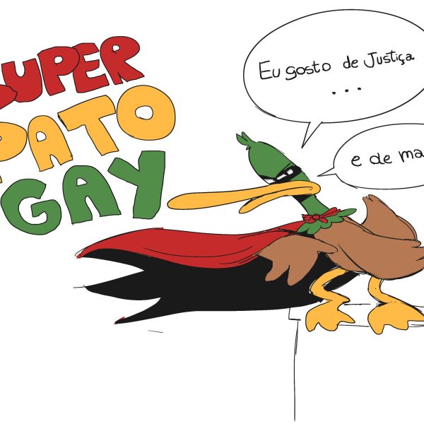 Super Pato Gay e seus amigos: aves da comunidade LGBT+ lutam contra o crime em ilustrações no X